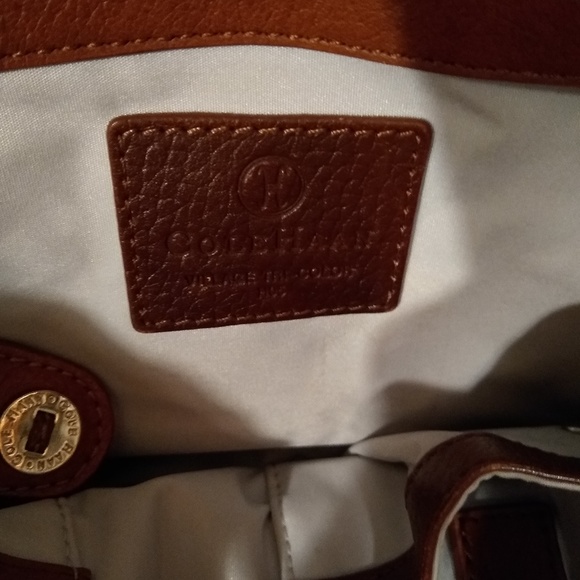 Cole Haan Tri Color(brown and black)Leather Purse - Picture 5 of 8